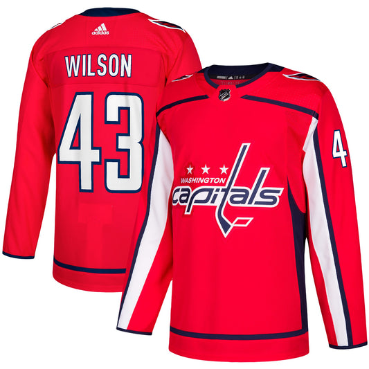 Tom Wilson Washington Capitals Home Authentic Player Jersey - Red