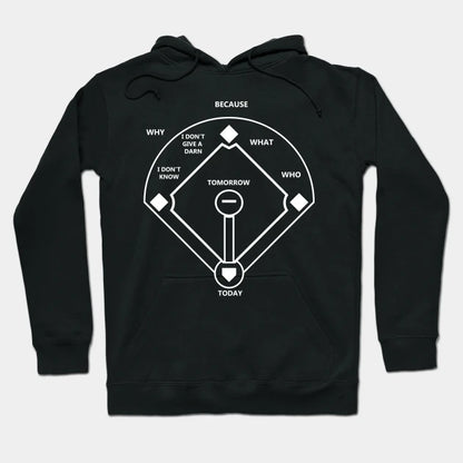 Who'S On First Baseball Love Funny Classic Hoodie