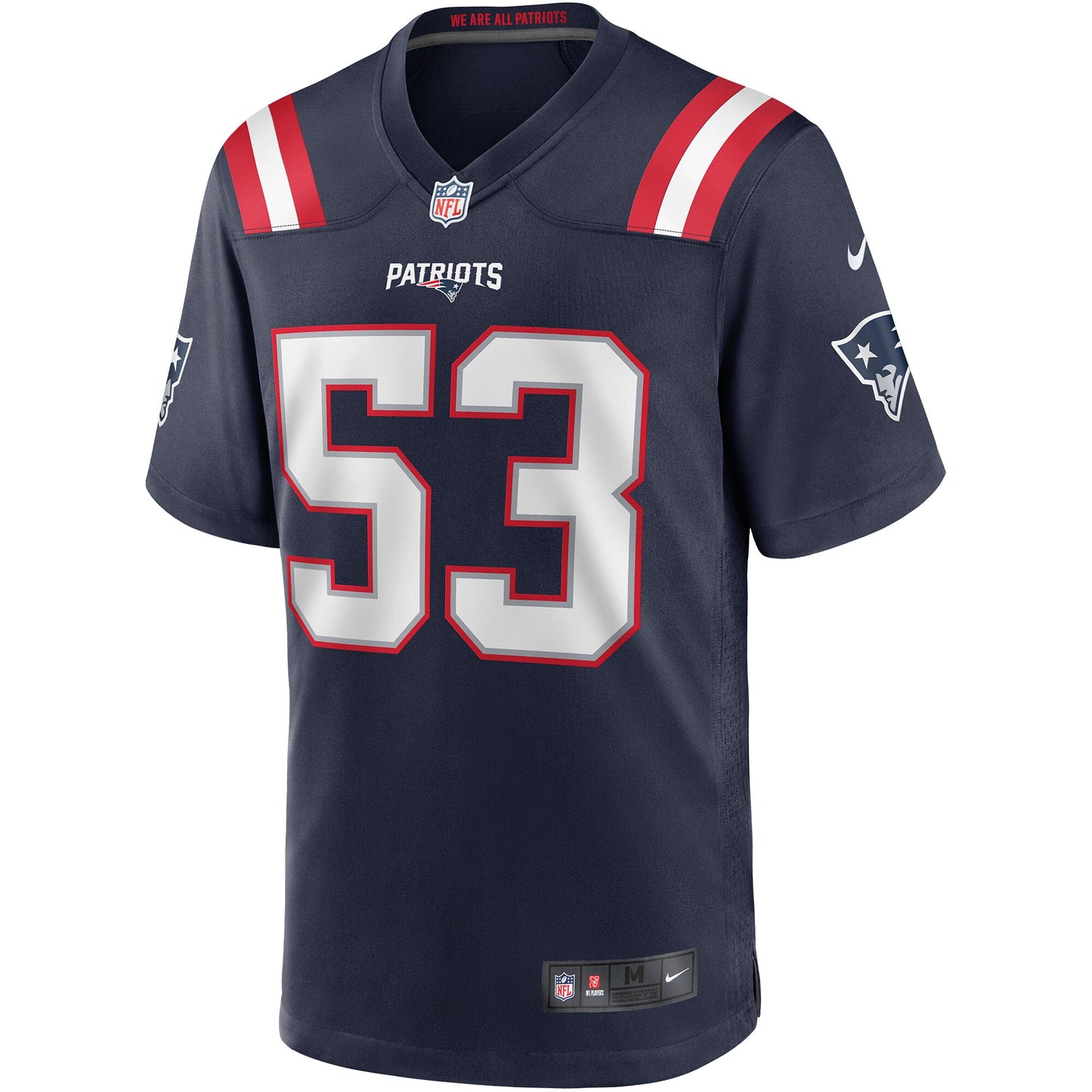 Chris Slade New England Patriots Game Retired Player Jersey - Navy