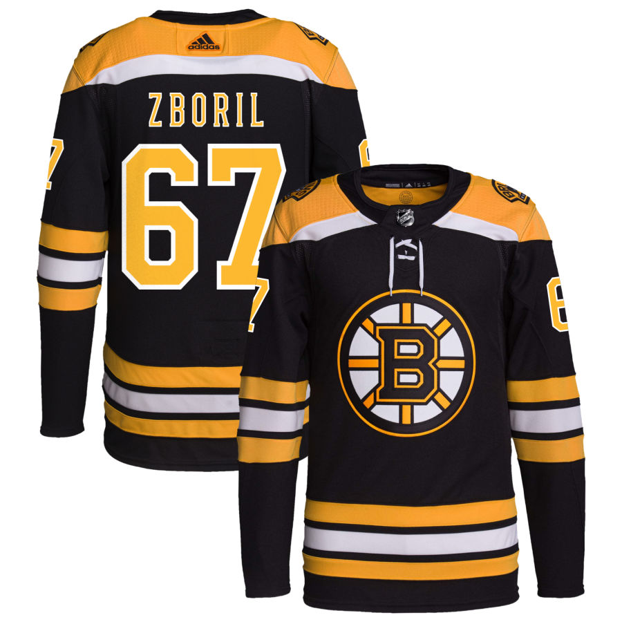 Jakub Zboril Boston Bruins Home Primegreen Authentic Pro Jersey - Black