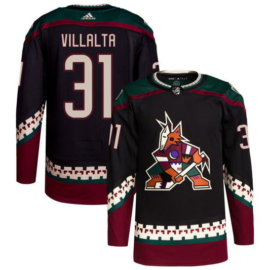 Matt Villalta Arizona Coyotes Home Primegreen Authentic Pro Jersey - Black