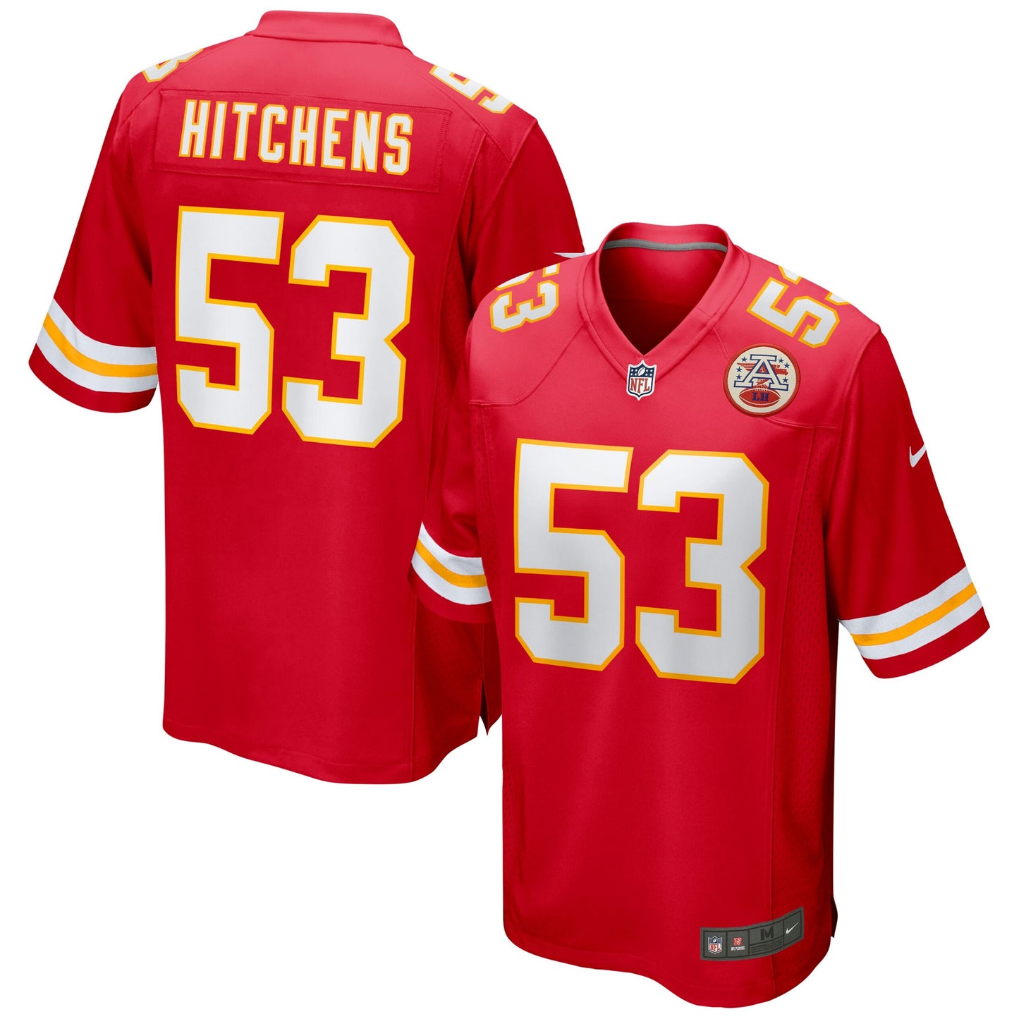 Anthony Hitchens Kansas City Chiefs Game Jersey - Red