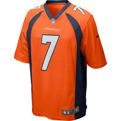 Craig Morton Denver Broncos Game Retired Player Jersey - Orange
