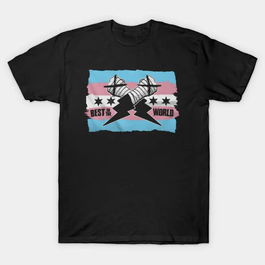 Cm Punk Best In The World Trans Pride T-Shirt