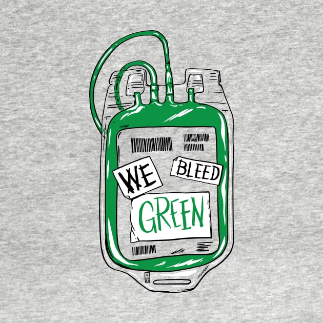 We Bleed Green T-Shirt
