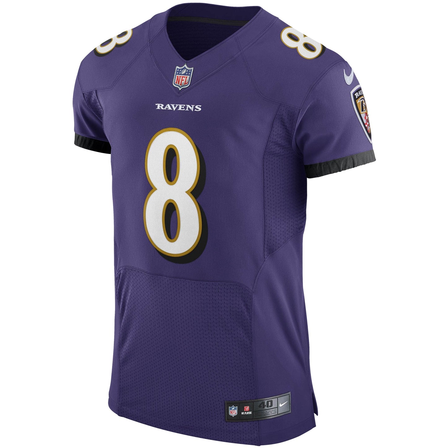 Lamar Jackson Baltimore Ravens Vapor Elite Player Jersey - Purple