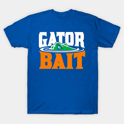 Gator Bait! - On Blue T-Shirt
