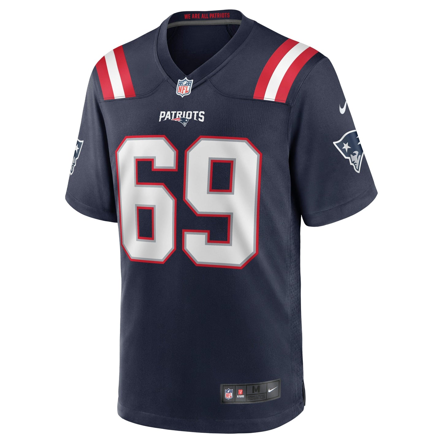 Shaq Mason New England Patriots Game Jersey - Navy