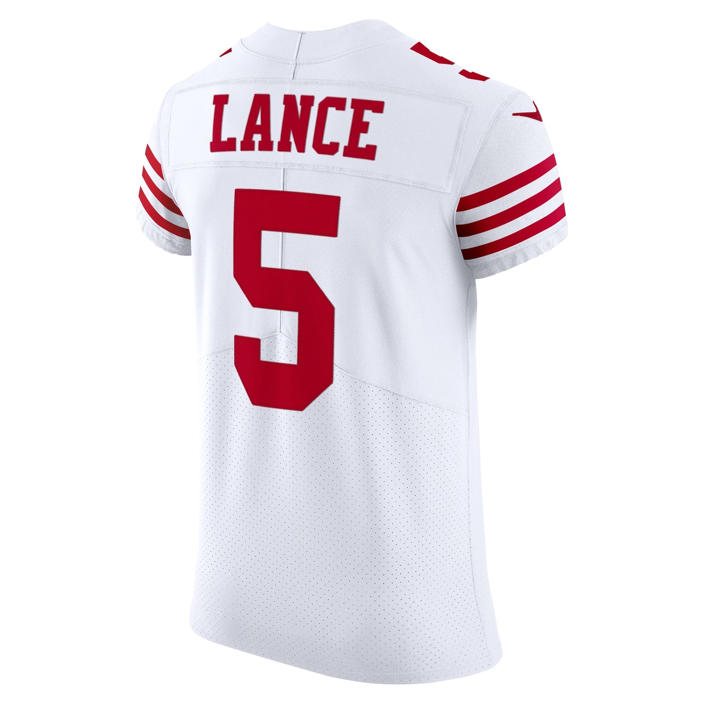 Trey Lance San Francisco 49ers Vapor Elite Jersey - White