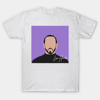 Lewis Hamilton Face Art 2 T-Shirt
