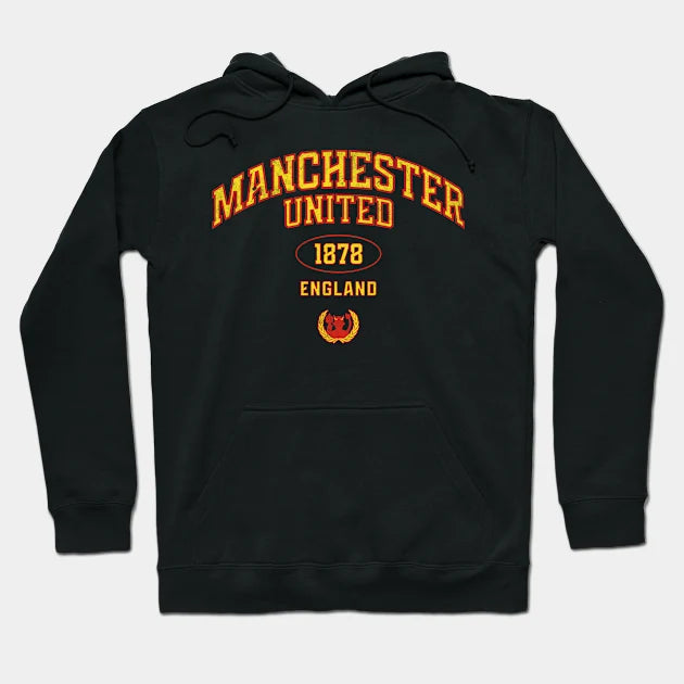 Manchester United Vintage Retro Hoodie