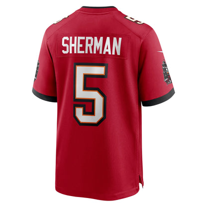 Richard Sherman Tampa Bay Buccaneers Game Jersey - Red