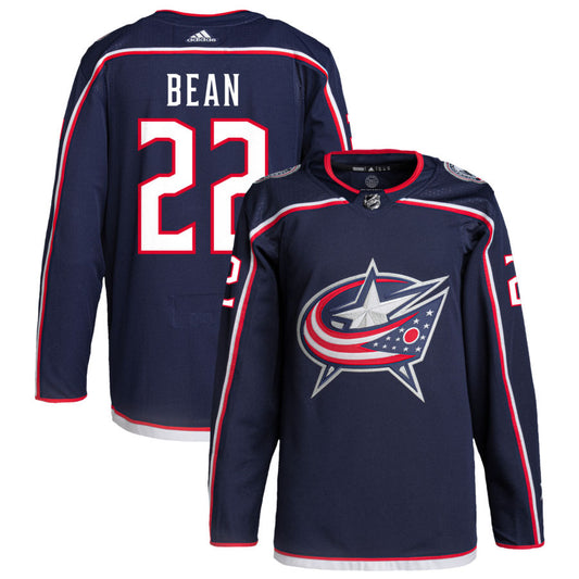 Jake Bean Columbus Blue Jackets Home Primegreen Authentic Pro Jersey - Navy