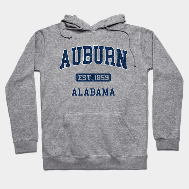 Auburn Alabama Al Vintage Sports Athletic Design Hoodie
