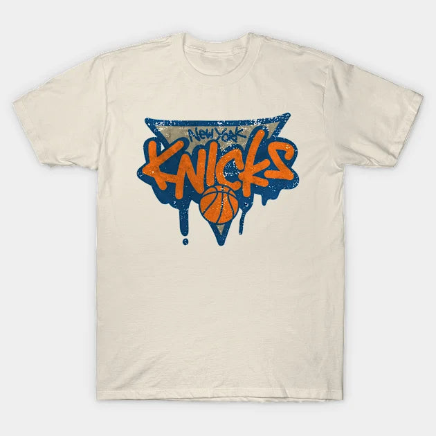 New York Knicks - Vintage Style Urban T-Shirt