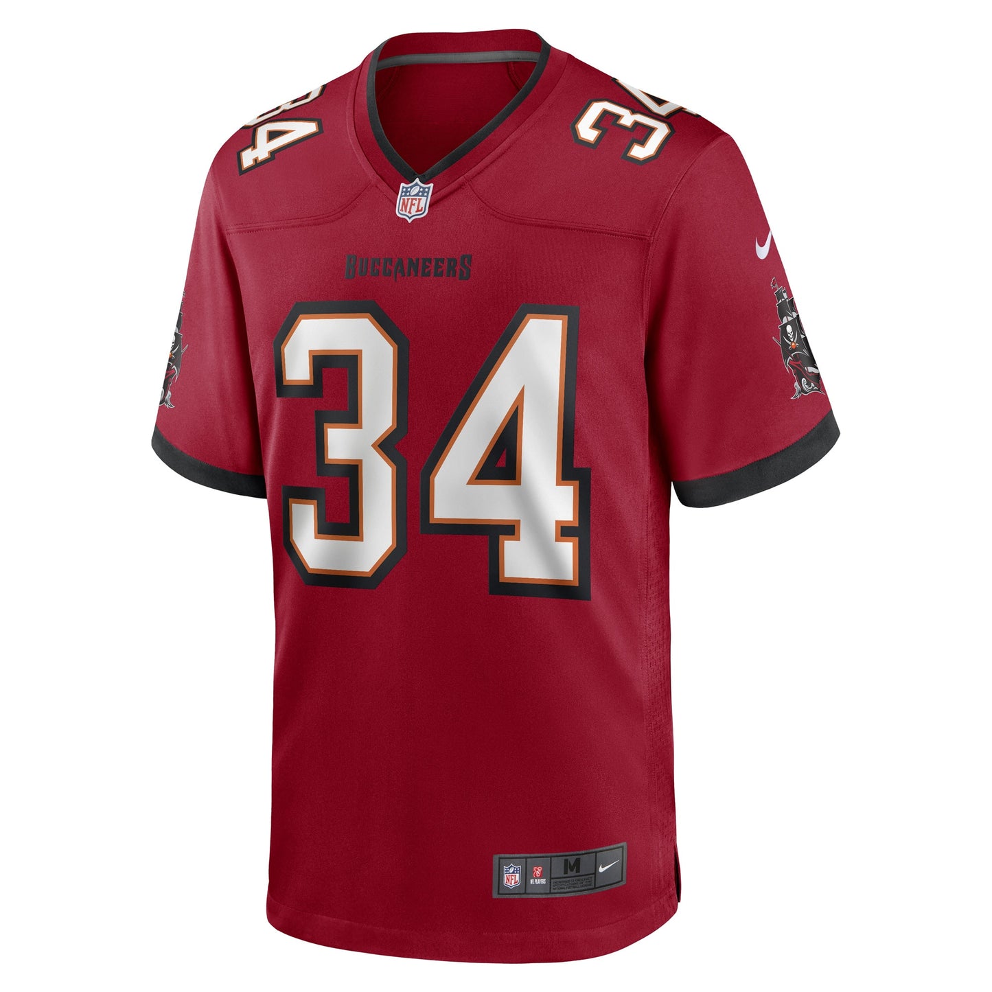 Nolan Turner Tampa Bay Buccaneers Game Player Jersey - Red
