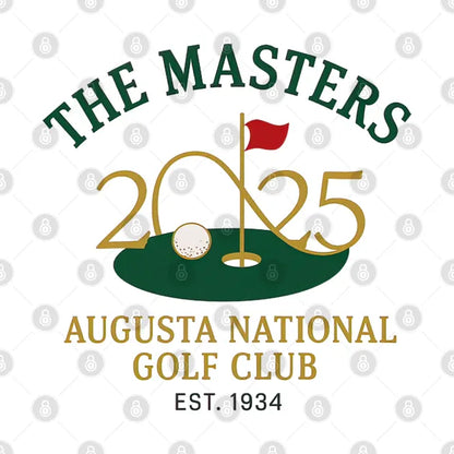 2025 Masters Golf Tournament T-Shirt