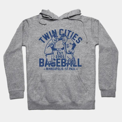 Minnesota Twins Retro 2 By Buck Tee Hoodie