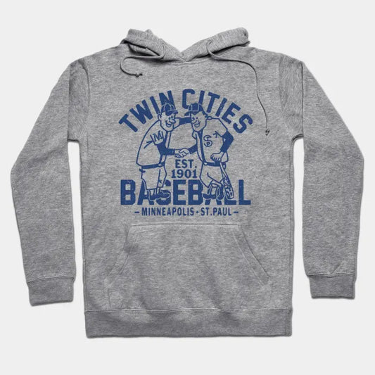 Minnesota Twins Retro 2 By Buck Tee Hoodie