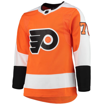 Carter Hart Philadelphia Flyers Home Primegreen Authentic Pro Player Jersey - Orange