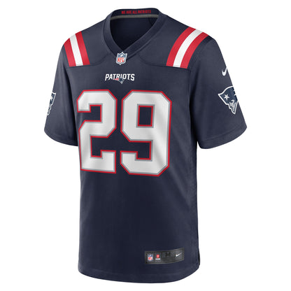 Isaiah Bolden New England Patriots Team Game Jersey - ?Navy