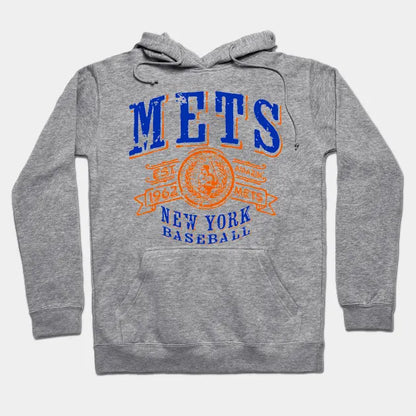 Mets Vintage Baseball Hoodie