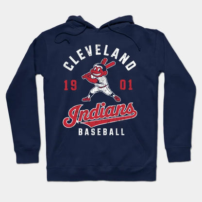 Retro Vintage Cleveland Indians Hoodie