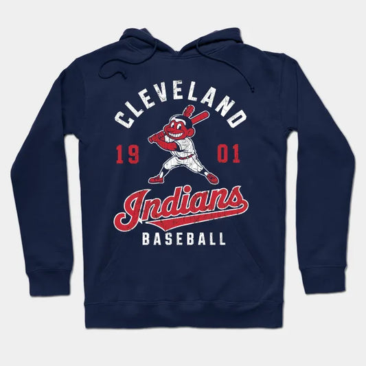 Retro Vintage Cleveland Indians Hoodie