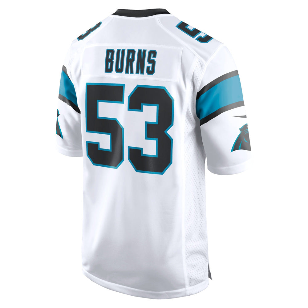 Men's Carolina Panthers Brian Burns Game Jersey - White