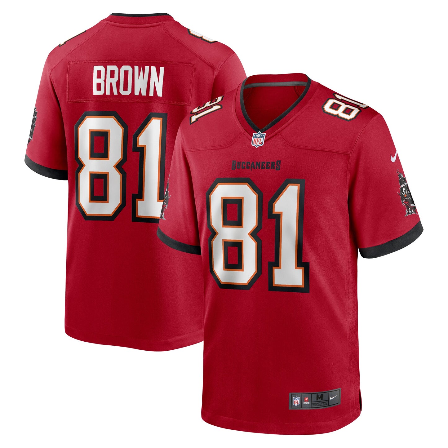 Antonio Brown Tampa Bay Buccaneers Game Jersey - Red