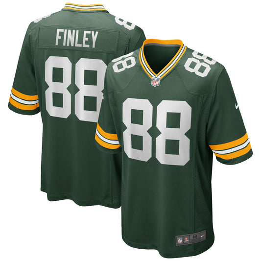 Jermichael Finley Green Bay Packers Game Retired Player Jersey - Green