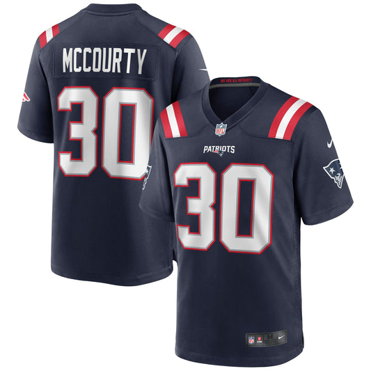 Jason McCourty New England Patriots Game Jersey - Navy