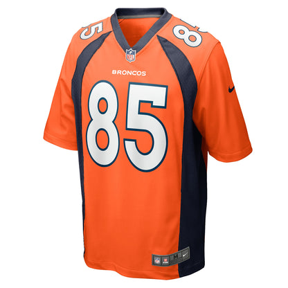 Lucas Krull Denver Broncos Team Game Jersey - ?Orange