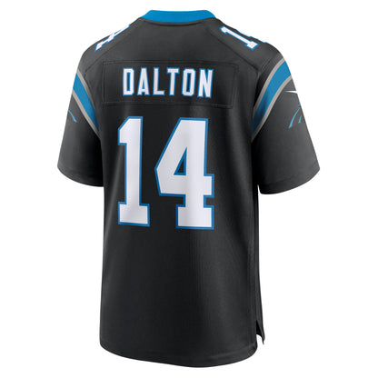 Andy Dalton Carolina Panthers Team Game Jersey - Black