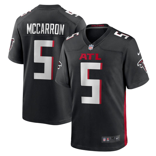 AJ McCarron Atlanta Falcons Game Player Jersey - Black