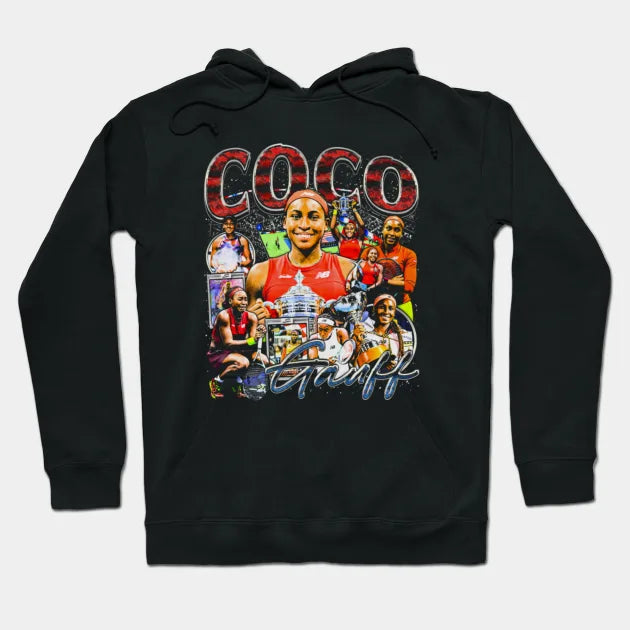 Coco Gauff Vintage Bootleg #St Studios Hoodie