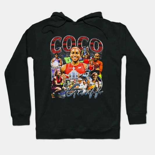 Coco Gauff Vintage Bootleg #St Studios Hoodie