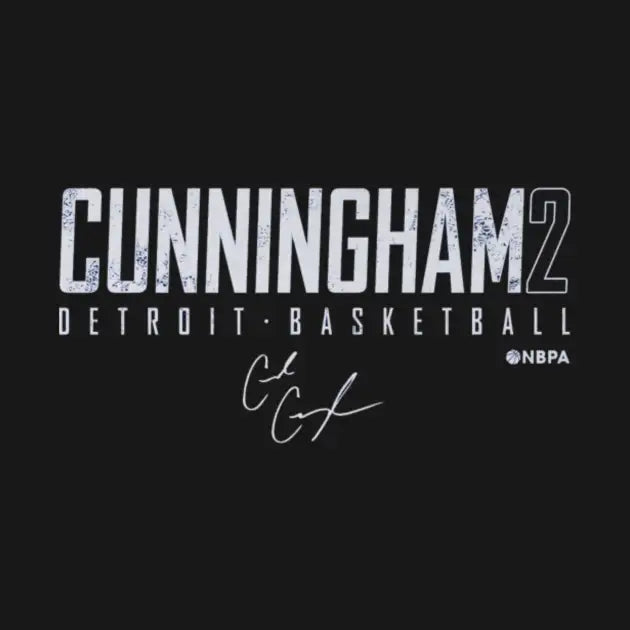 Cade Cunningham ?a Detroit Elite Style T-Shirt