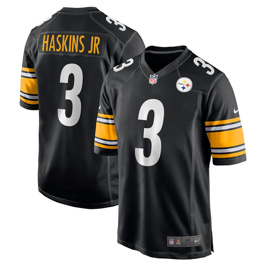 Dwayne Haskins Pittsburgh Steelers Game Jersey - Black