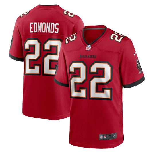Chase Edmonds Tampa Bay Buccaneers Game Jersey - Red