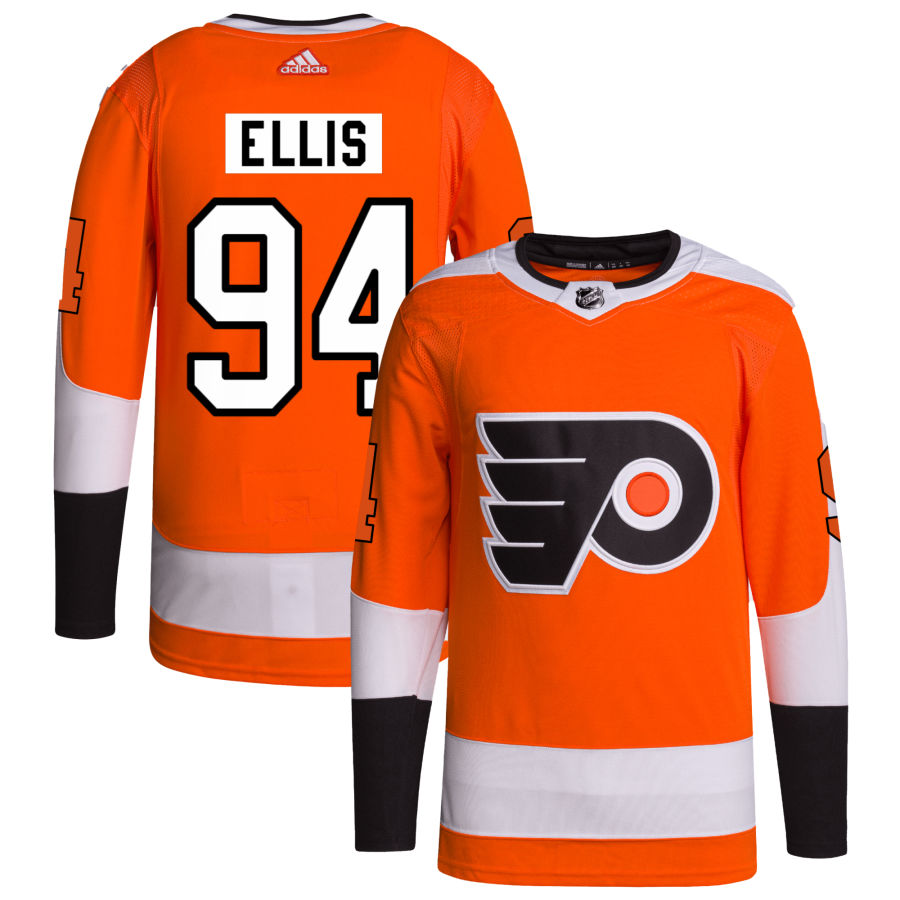 Ryan Ellis Philadelphia Flyers Home Primegreen Authentic Pro Jersey - Orange