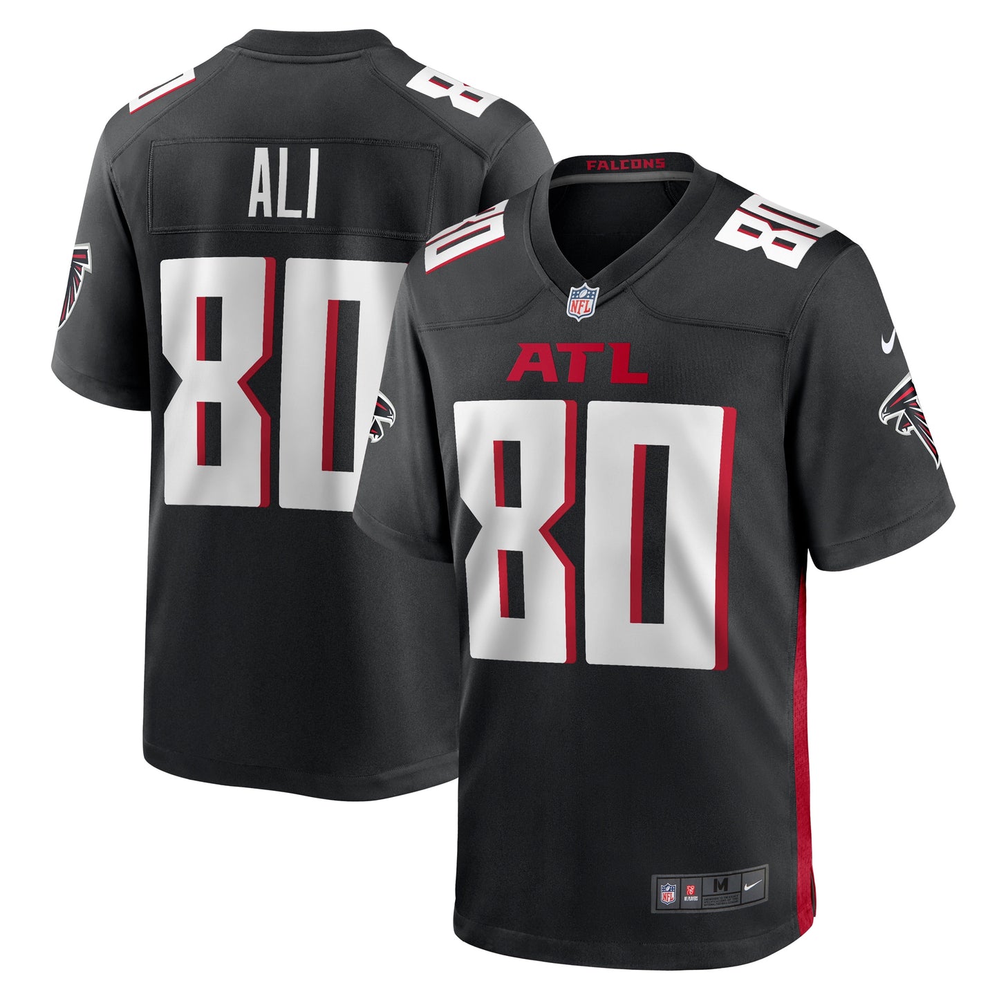 Josh Ali Atlanta Falcons Team Game Jersey - ?Black