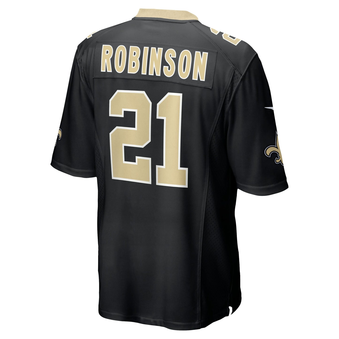 Patrick Robinson New Orleans Saints Game Jersey - Black