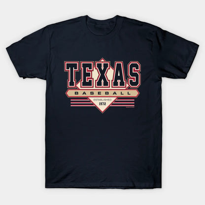 Texas Baseball Retro, Vintage Rangers Inspired 90S Throwback T-Shirt