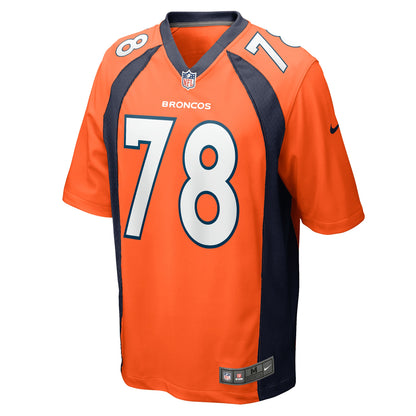 William Sherman Denver Broncos Team Game Jersey - ?Orange