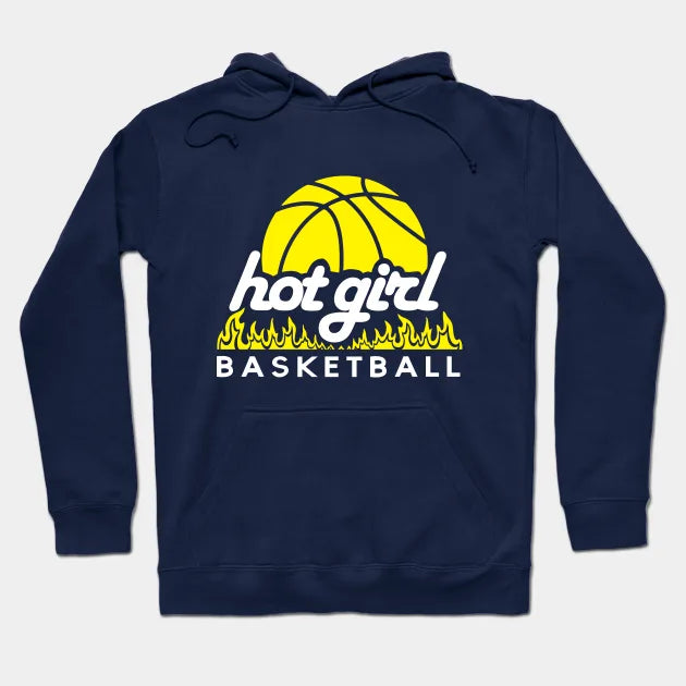 Hot Girl Basketball Hoodie