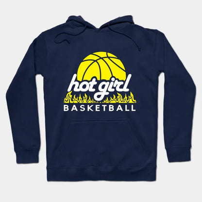 Hot Girl Basketball Hoodie