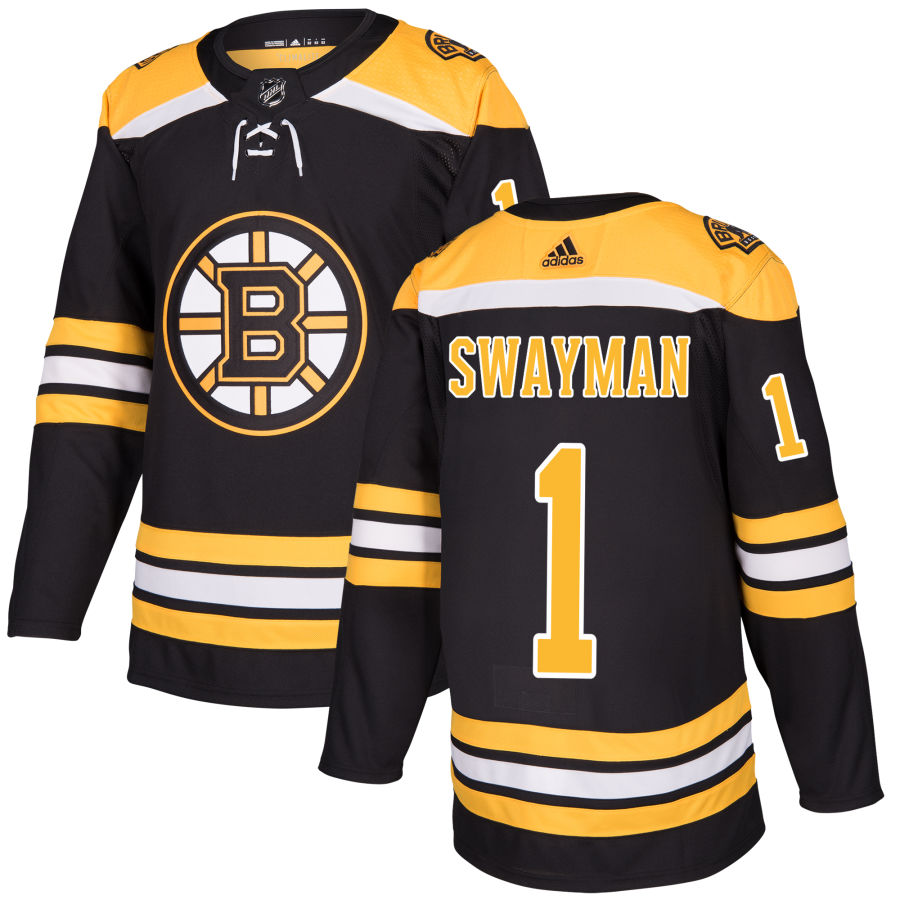 Jeremy Swayman Boston Bruins Authentic Jersey - Black