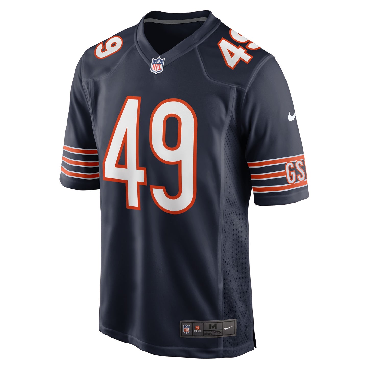 Tremaine Edmunds Chicago Bears Game Player Jersey - Navy