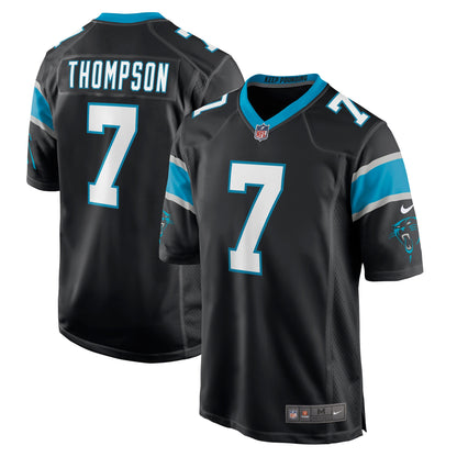Shaq Thompson Carolina Panthers Player Game Jersey - Black